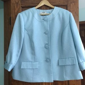 Le Suit Sky Blue Women's Dress Jacket